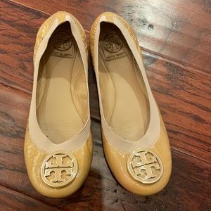 Tory Burch Flats patent leather